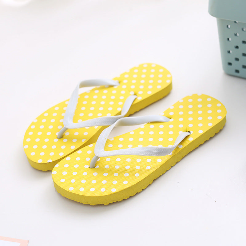 comfortable polka dot women&
