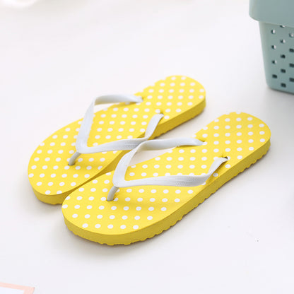 comfortable polka dot women&