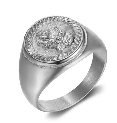 Nordic Simple Titanium Steel Ring