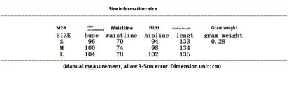Size information for embroidered midi dress including measurements for chest, waistline, hips, length, and weight.