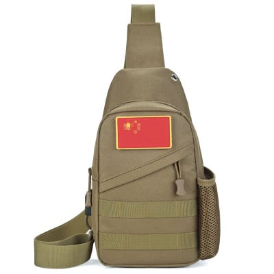 Travel leisure cycling backpack shoulder bag in camouflage color, ideal for outdoor adventures and commuting.