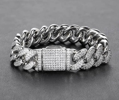 Jewelry Flip Double Row Full Zircon Bracelet